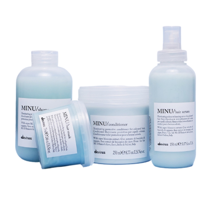 Davines Minu šampon 250 ml kondicionér 250 ml maska 75 ml sérum 150 ml