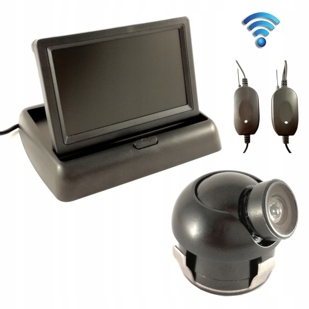 Монитор 4,3 ' камера передняя задняя беспроводной комплект