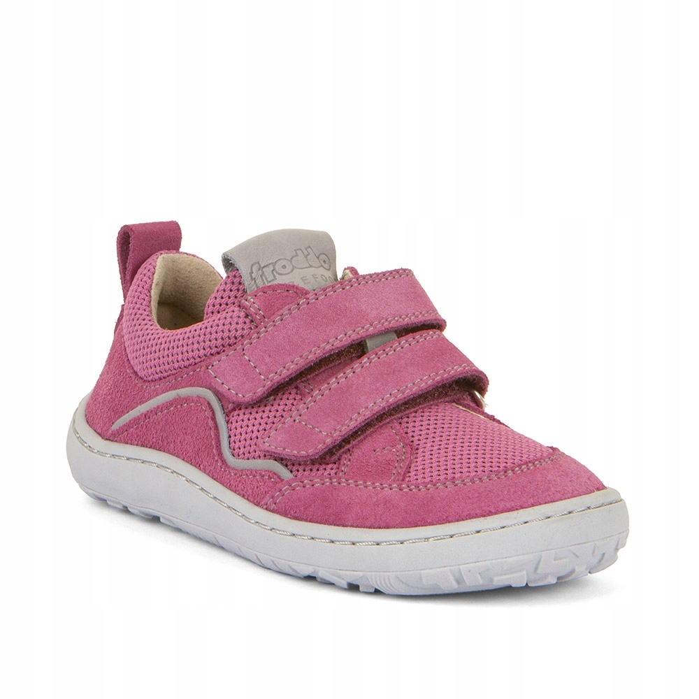 Półbuty Froddo G3130260-10 Fuxia barefoot dziewczęce na rzepy roz.27