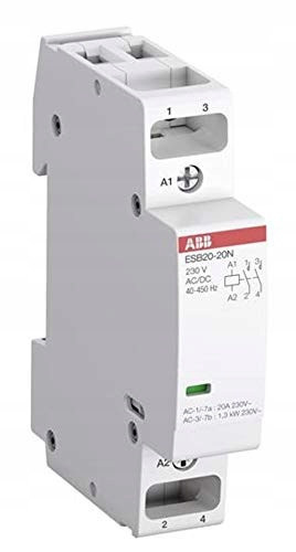 Abb ESB20-11N-06 Stycznik instalacyjny (nc) 20 A 1 No 1 Nc 230 V Co
