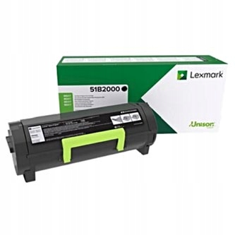 

Lexmark toner 51B2000, black, 2500s,