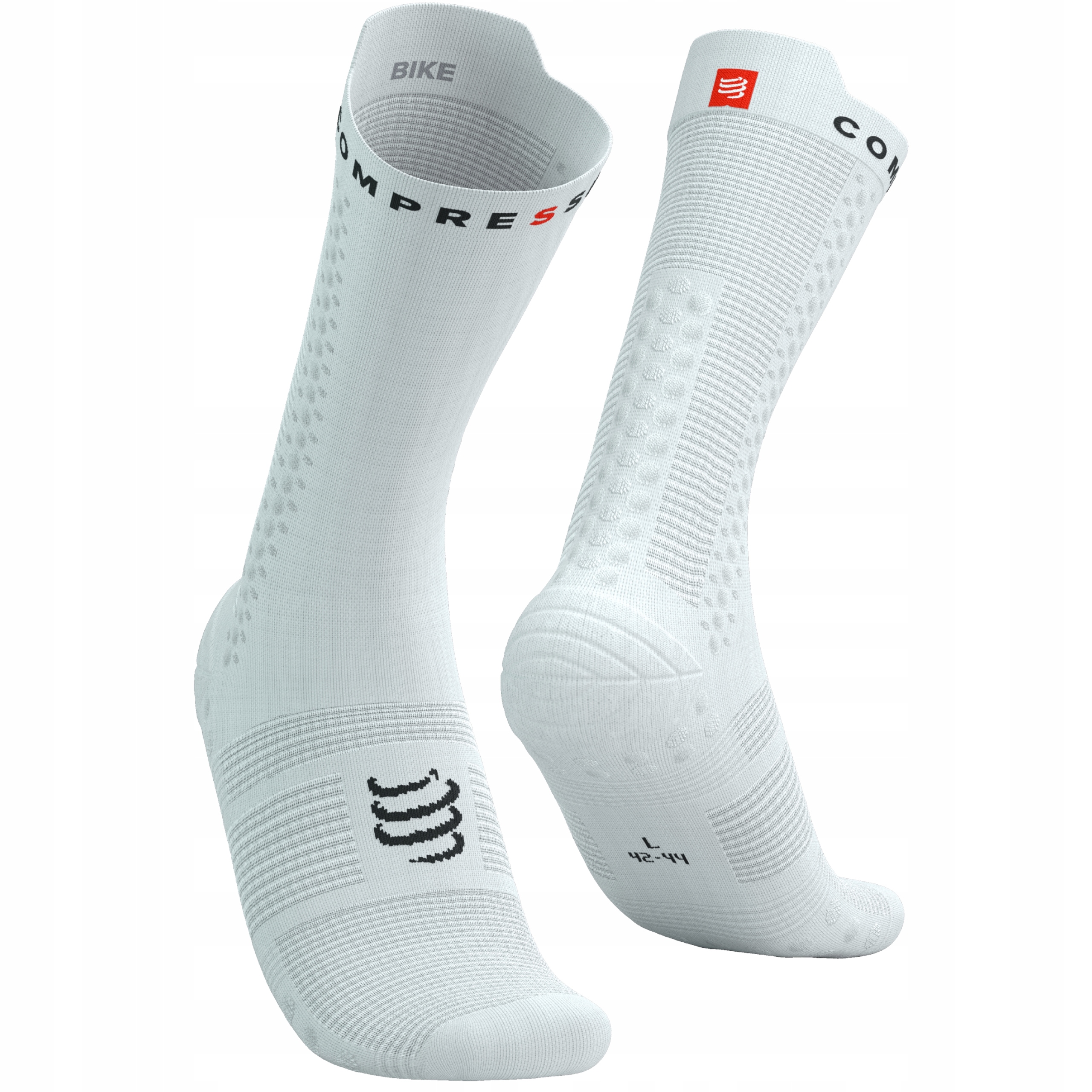 Skarpety Kompresyjne Skarpety Rowerowe Compressport Proracing V4 Bike T4