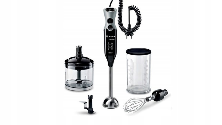 BOSCH Blender Ręczny ErgoMixx 750W 12 Prędkości Turbo Czarny Szary — miniatura 13