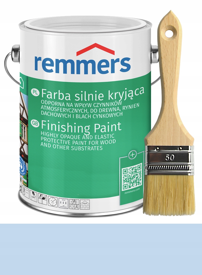

Remmers Farba kryjąca do drewna Baby blue 2,5L