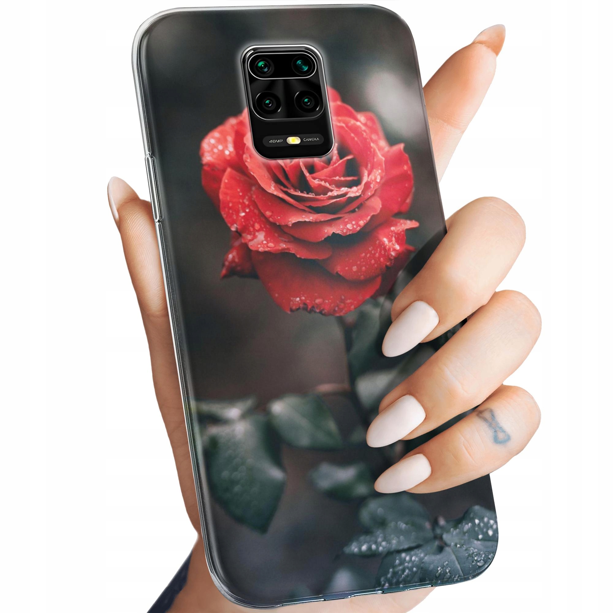 

Etui do Xiaomi Redmi Note 9 Pro Róża z Różą