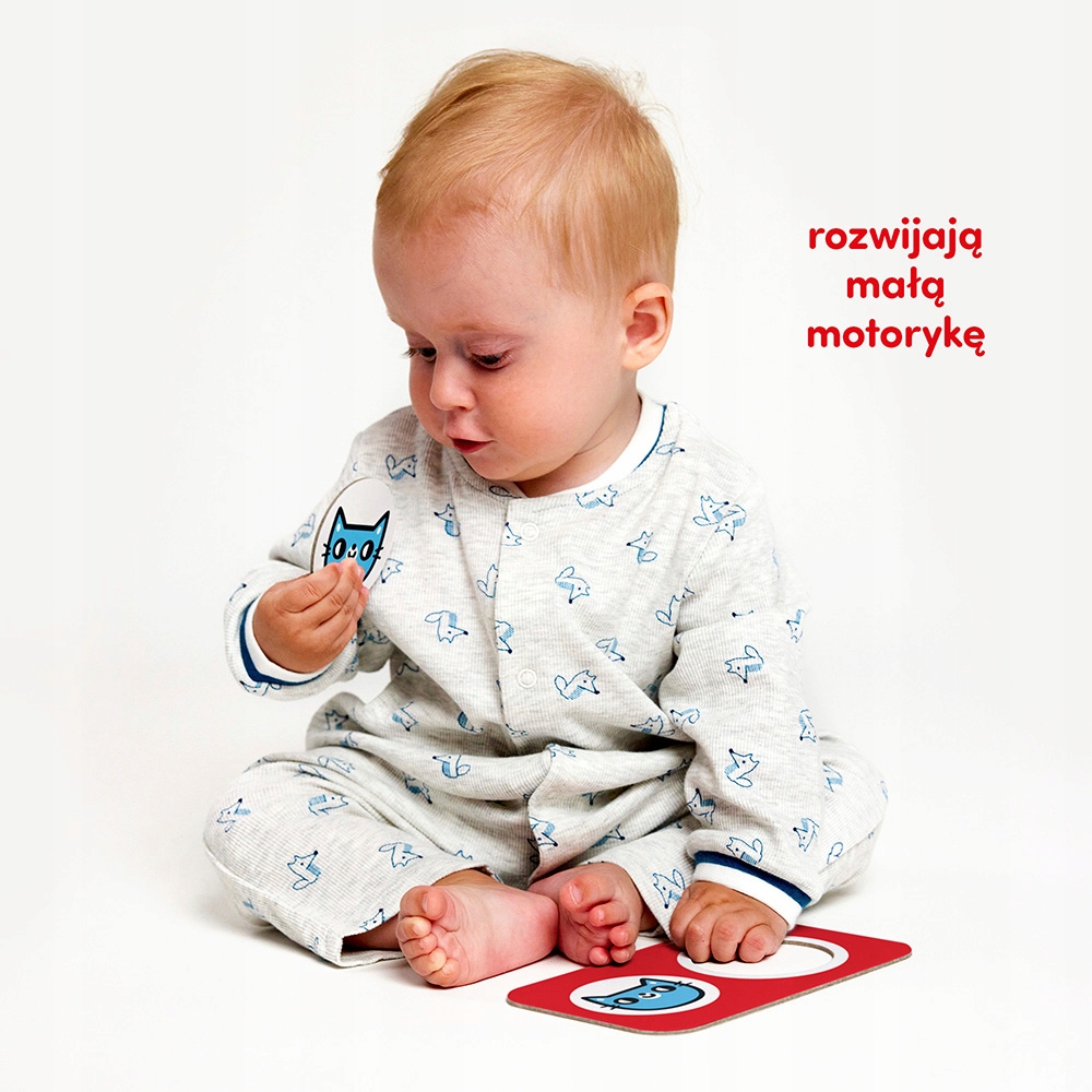 Puzzle Kontrastowe Do Pary 9 Układanek Czuczu 12M+ Kolekcja Czuczu