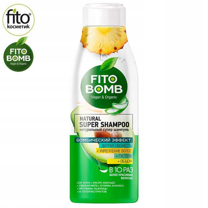 

Fito Bomb szampon do włosów Aloes i awokado, 250ml