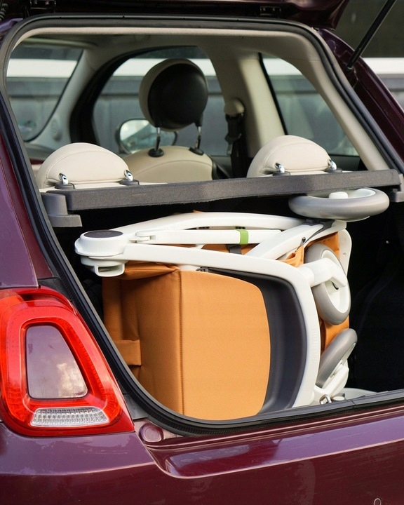 wózek Greentom Classic white/cherry Waga produktu z opakowaniem jednostkowym 2 kg