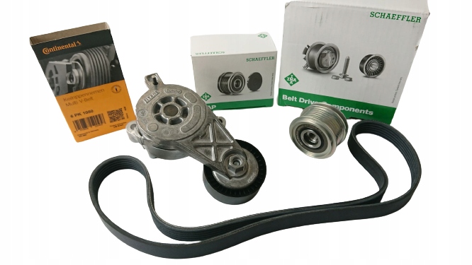 534 0059 - НАТЯЖИТЕЛЬ + РЕМЕНЬ + РОЛИК VW TOURAN 1T1 2.0 TDI