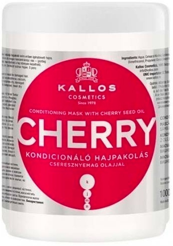 

Kallos Cherry kondycjonująca maska do włosów 1 L