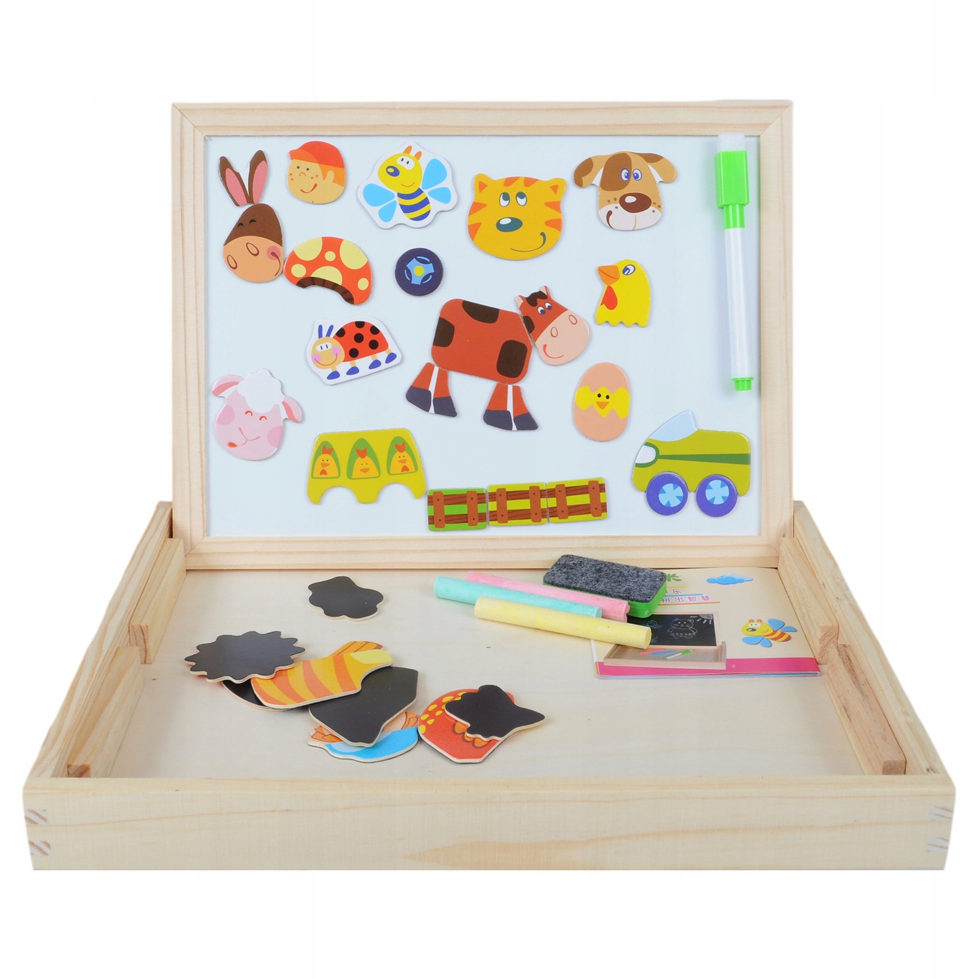 TABLICA MAGNETYCZNA EDUKACYJNA DUŻA WIELOFUNKCYJNA DLA DZIECI PREZENT Bohater / Bajka brak