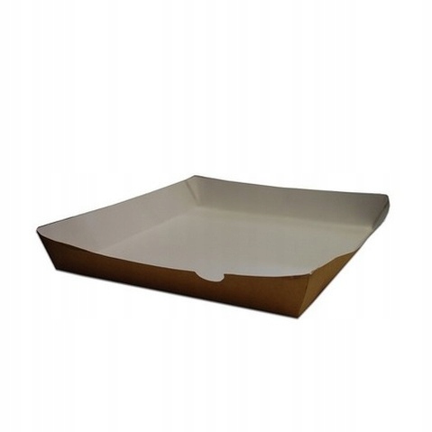 

Tacka tekturowa burger i frytki, 14x24x3,6cm 100x