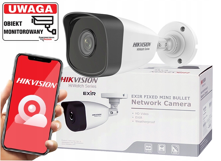 Kamera Monitoring Ip Hikvision 4Mpx Poe HWI-B140H