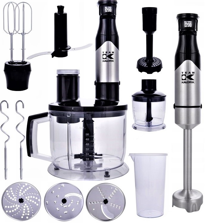 

Blender Ręczny Malakser 3 Tarcze Kalorik Tkg 1200W