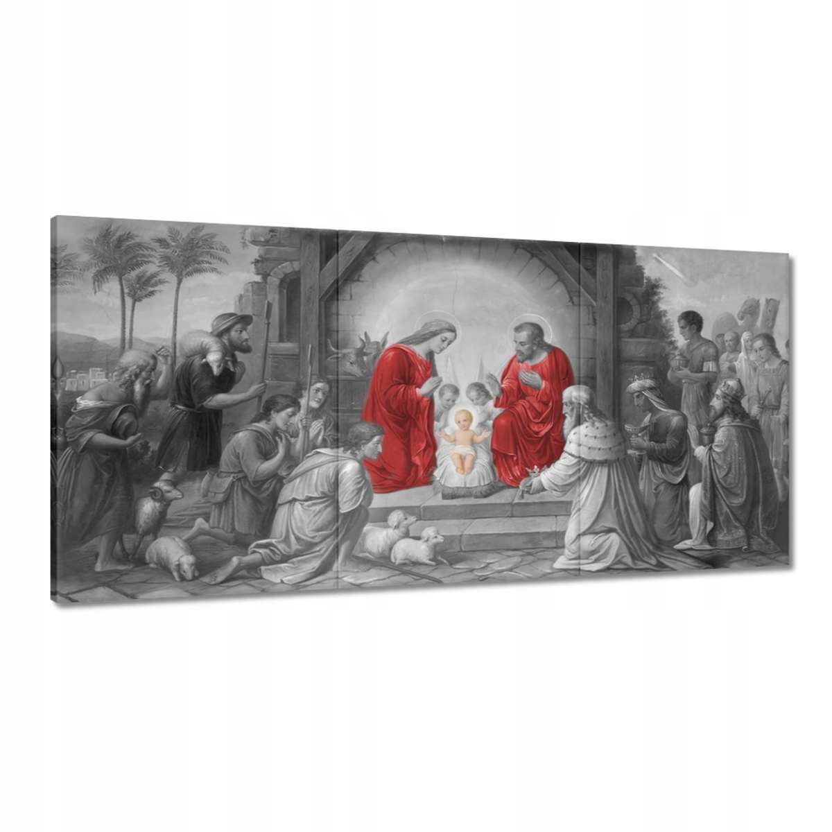 Obrazy 180x90 Svätá rodina červená