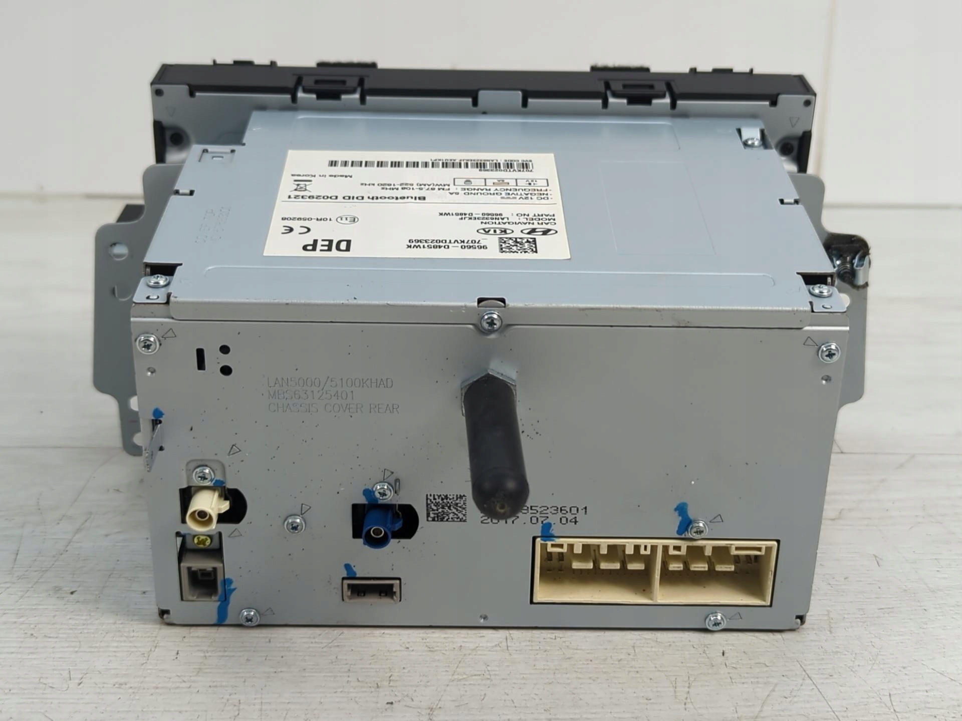 радио kia OPTIMA 4 (2015 - 2018) 96560-D4851WK