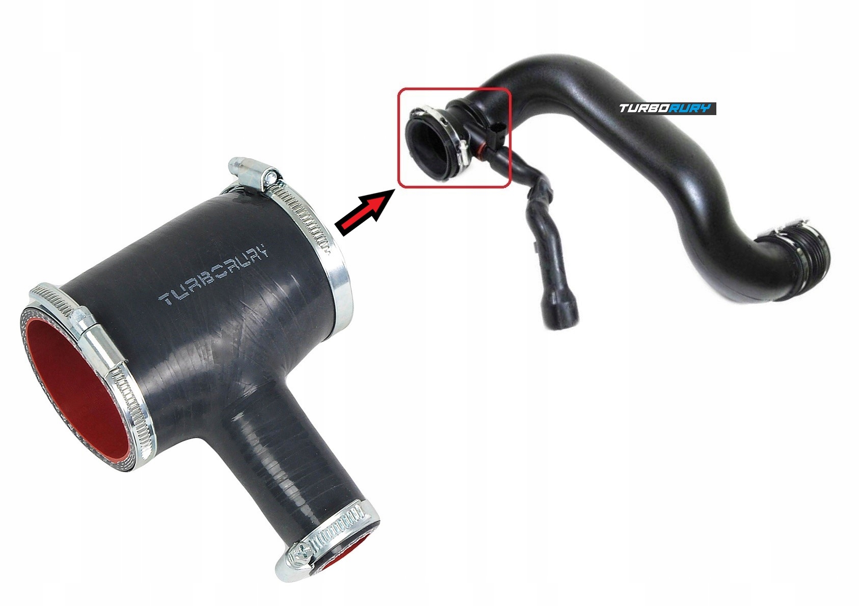 Sada Na Opravu Turbo Hadice Jeep Grand Cherokee Commander 3.0 Crdi 53013672AB