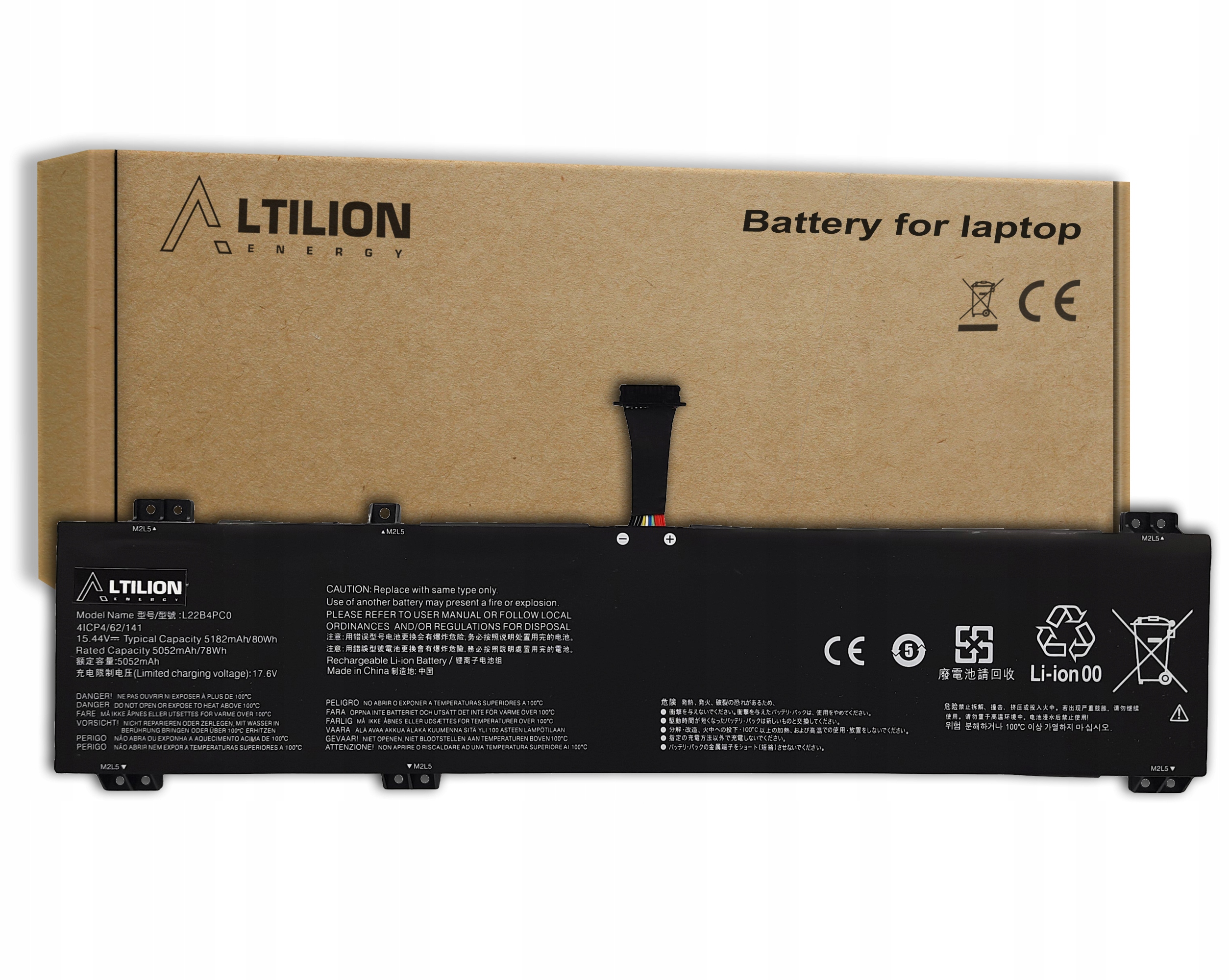 Batéria Altilion Energy L22B4PC0 kompatibilná s Lenovo