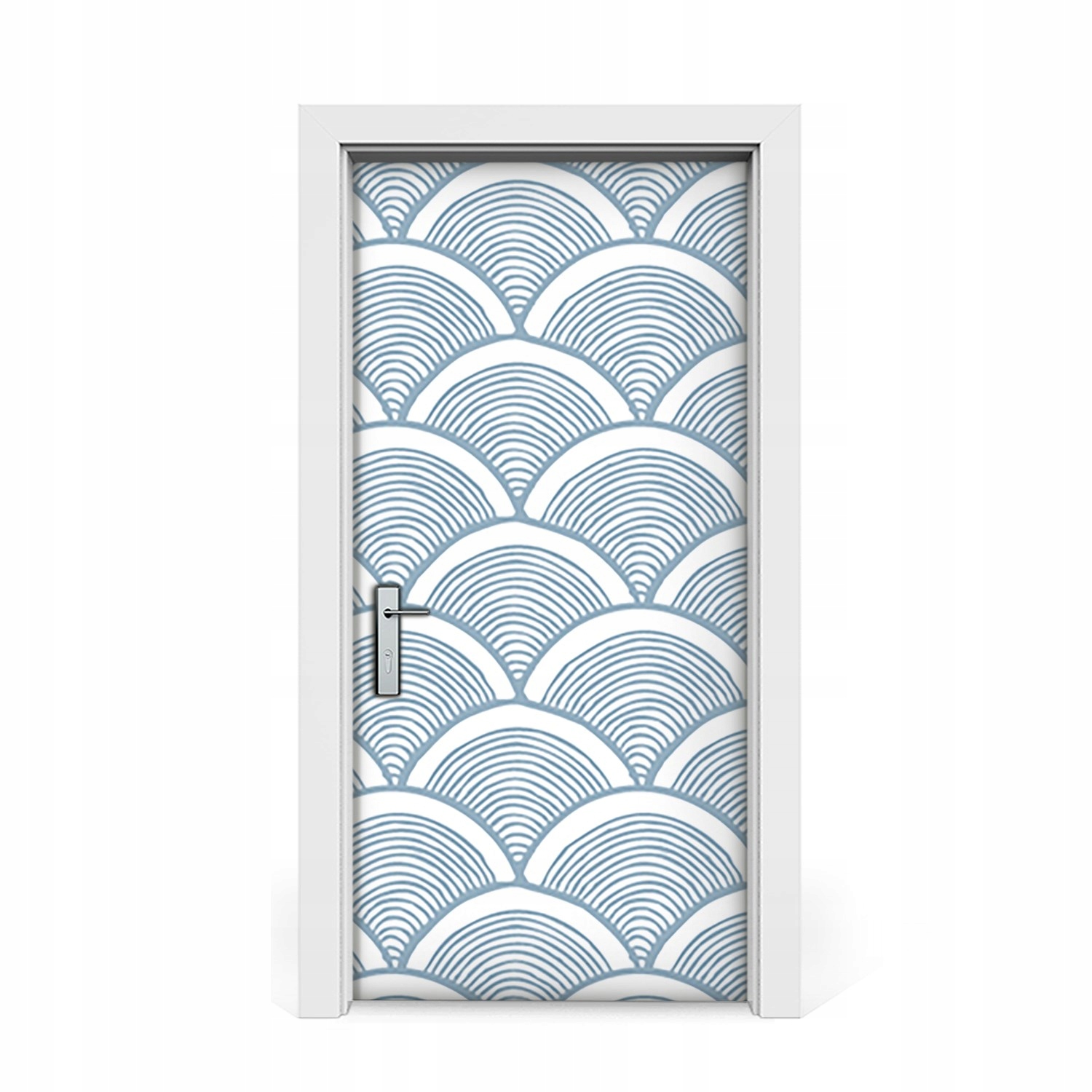 

Naklejka na drzwi okleina Rybie łuski wzór 95x205