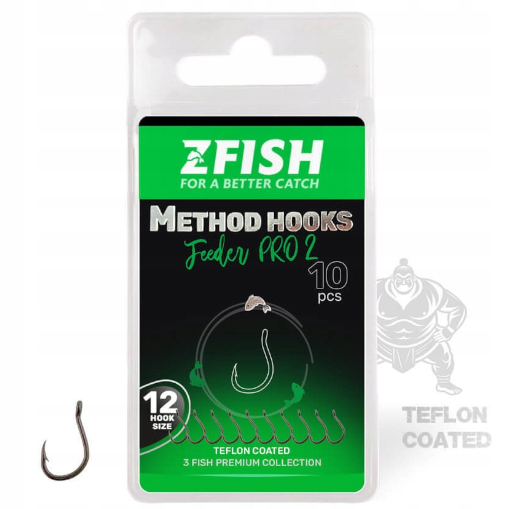 Haczyki Zfish Method Feeder Pro 2 Barbed 10