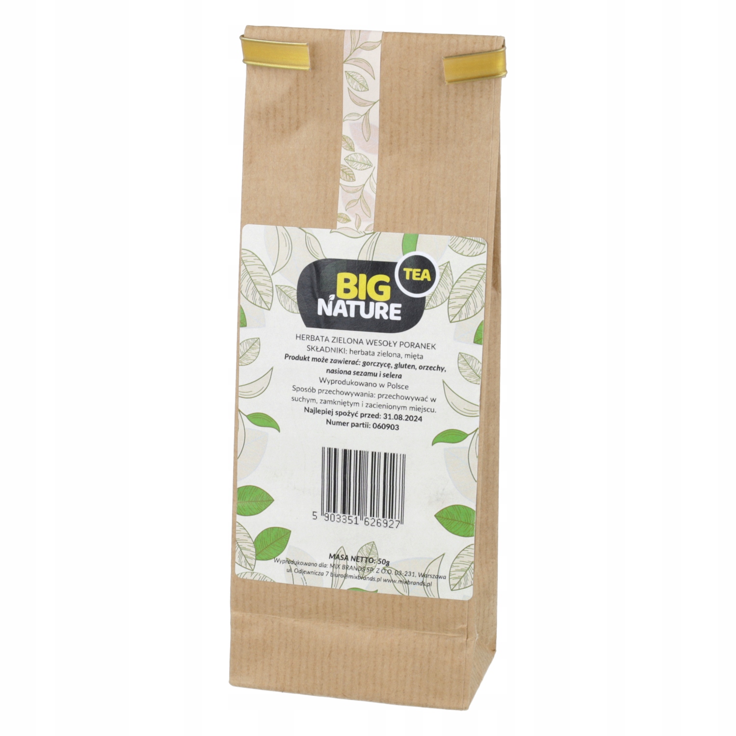 Herbata zielona MAGICZNE POŁĄCZENIE 50g - BIG NATURE — 4