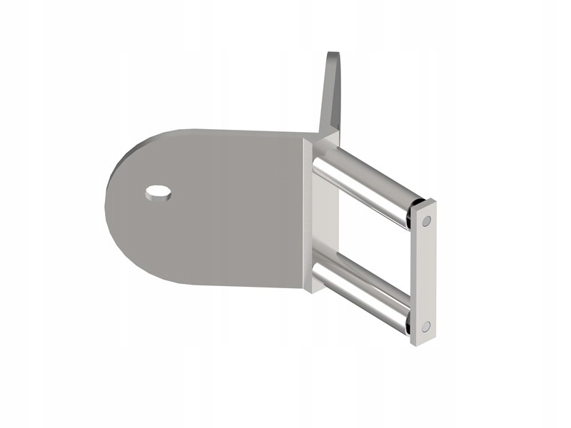 Upevnění Sloupku K Boku, Plochý Vnější