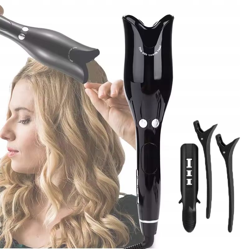 Lokówka Do Włosów Automatyczna Obrotowa Spin Curl Ceramiczna Duże Loki