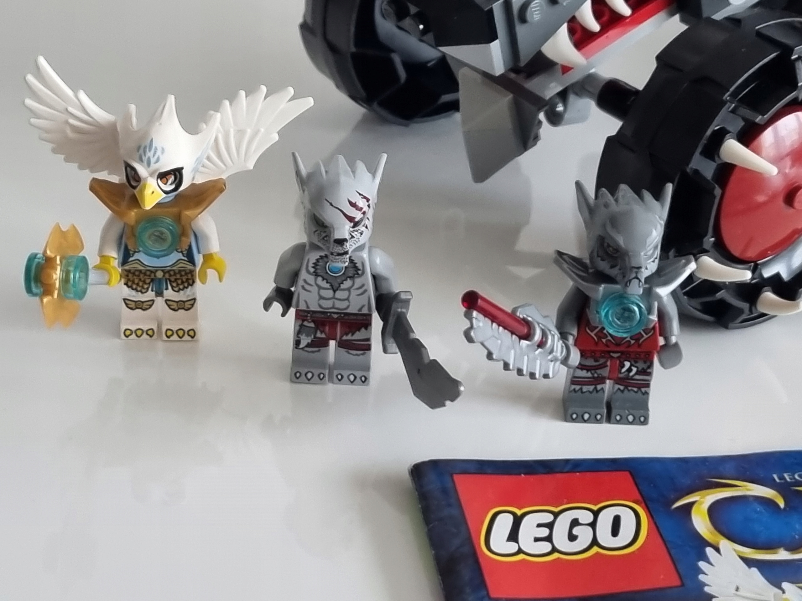 LEGO 70004 Chima WAK'Z PACK TRACKER - elementy zestawu Marka LEGO