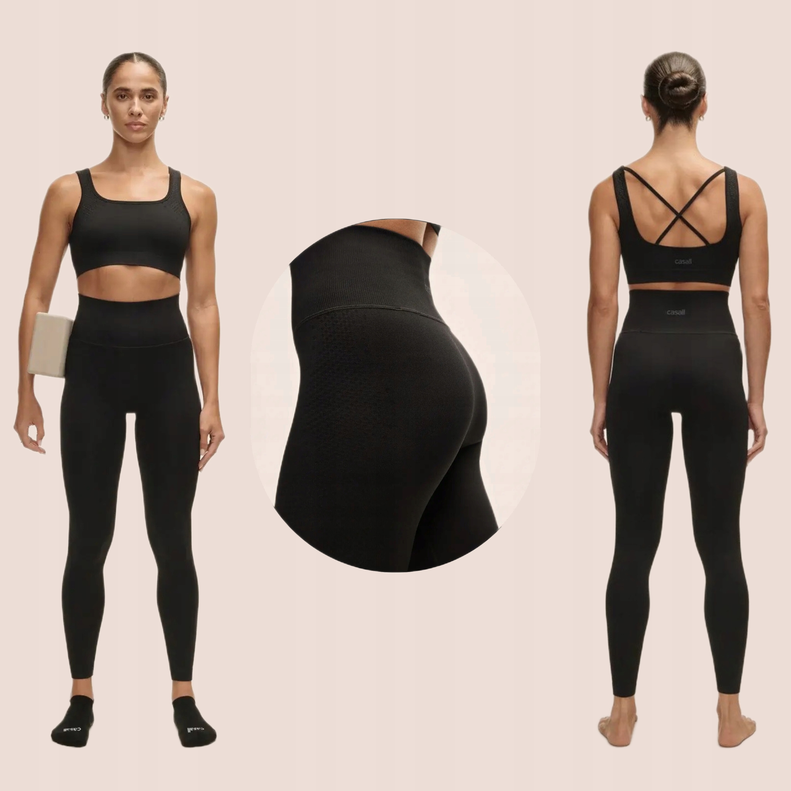 Legíny Casall Scallop Vysoký pas Bezešvé vel. S Pohodlné Elastické