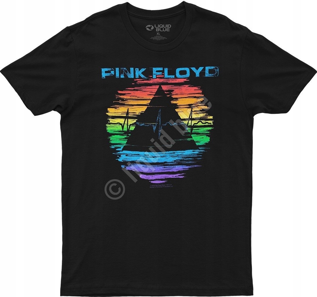 Pink Floyd Racin Around Liquid Blue M