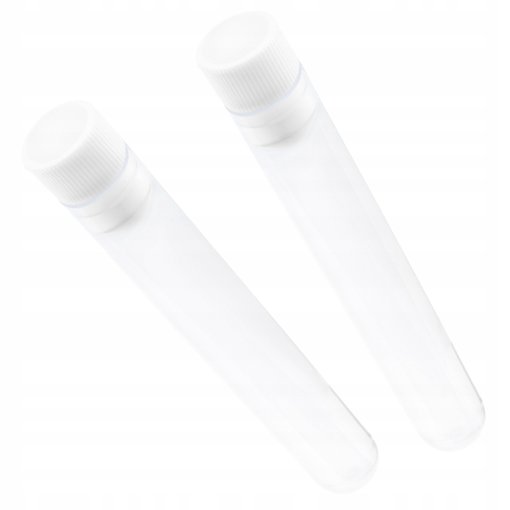 Probówka Plastikowa Pp Okrągłe Dno 16X100 MM 10ML Z Korkiem 100 Szt