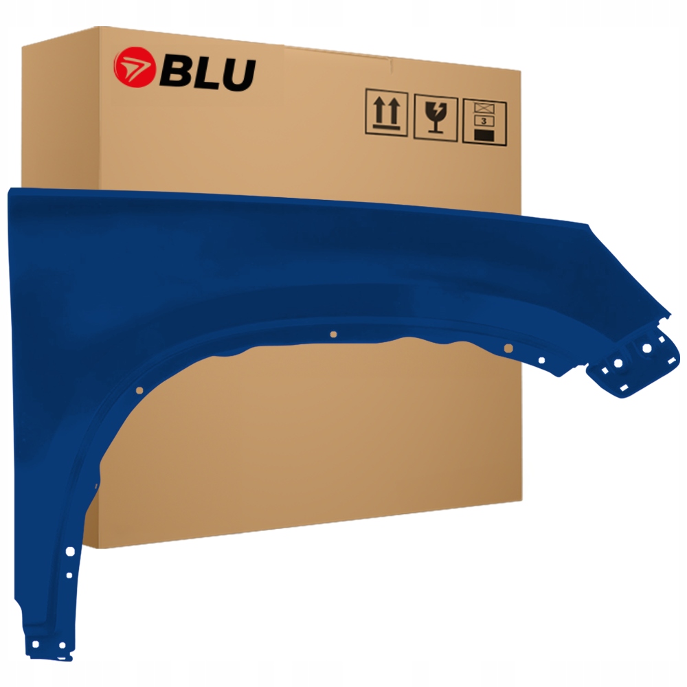 Blu Blatník Vw Tiguan I 5N LC5C pravý 07-16 přední pozink Biscay Blau