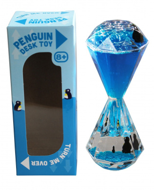 НАСОС песочные часы с пингвинами КОНЦЕНТРАЦИЯ время