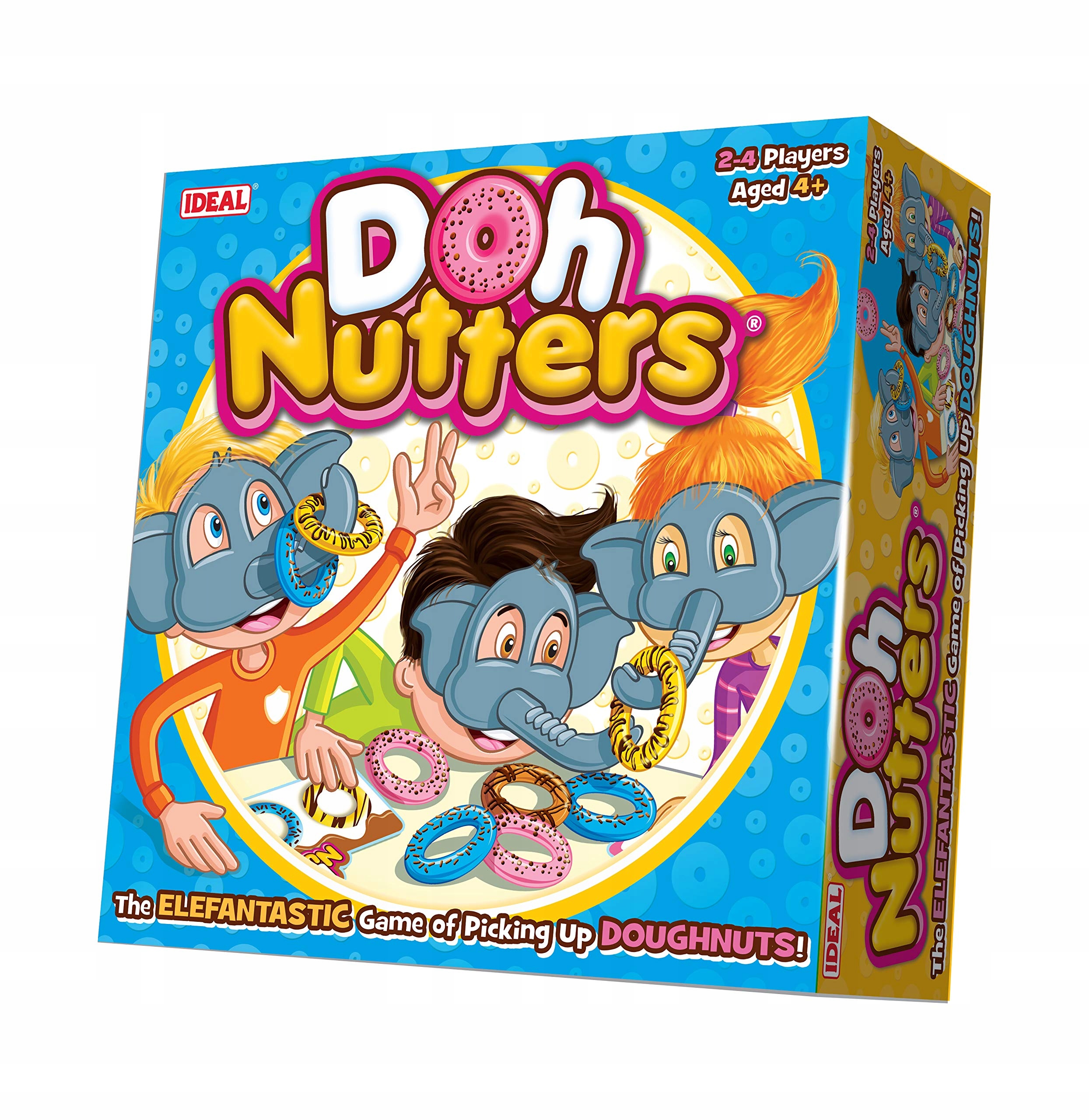 IDEAL | Doh Nutters: The elefantastic game of picking up doughnuts! | Kids Typ Podstawa