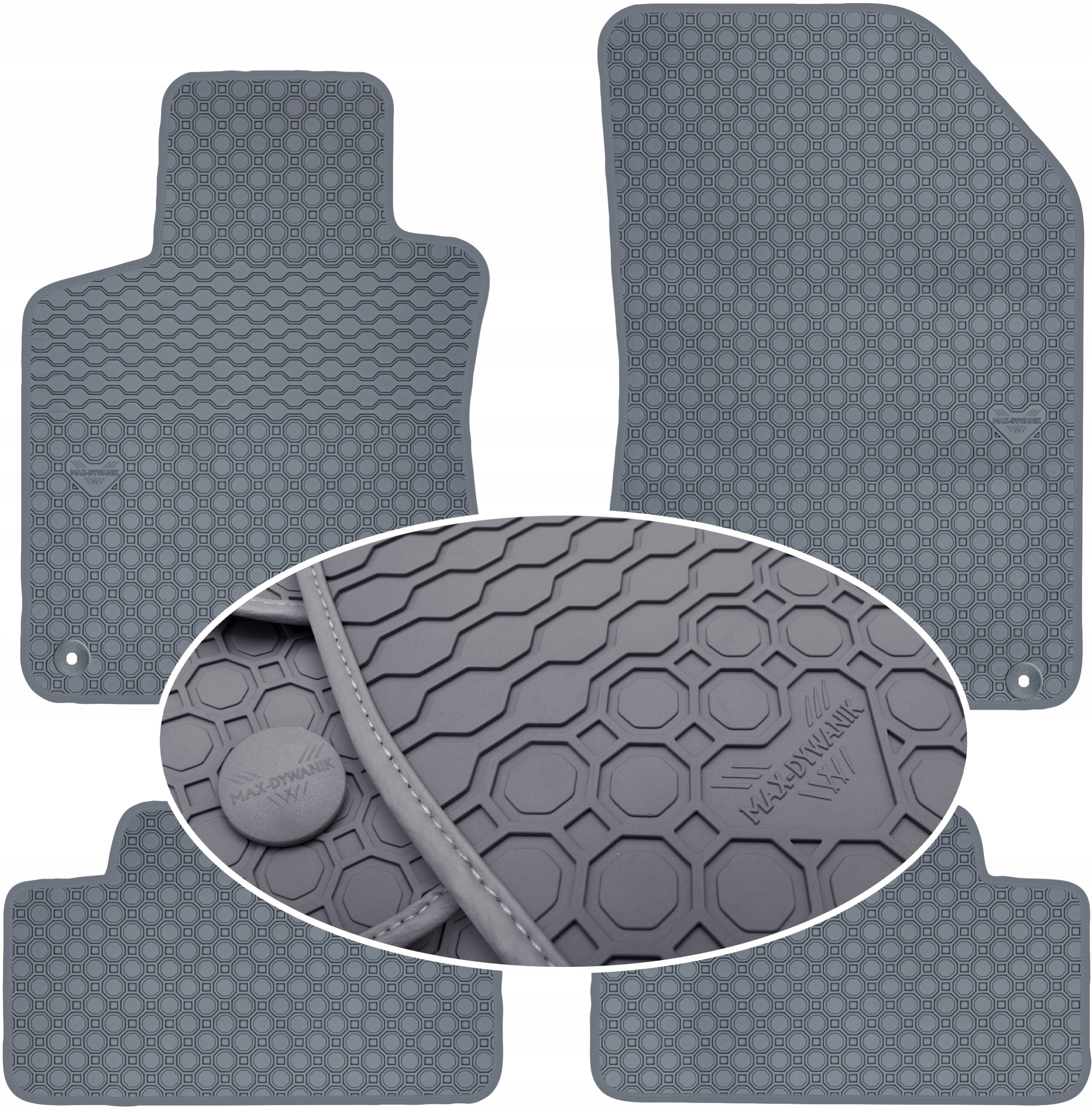 Peugeot 308 II Sd Hb 2013 Koberce Šedé