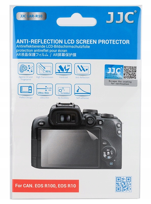 Osłona na Ekran Monitor LCD do Aparatu Aparat CANON EOS R100 R10 / JJC