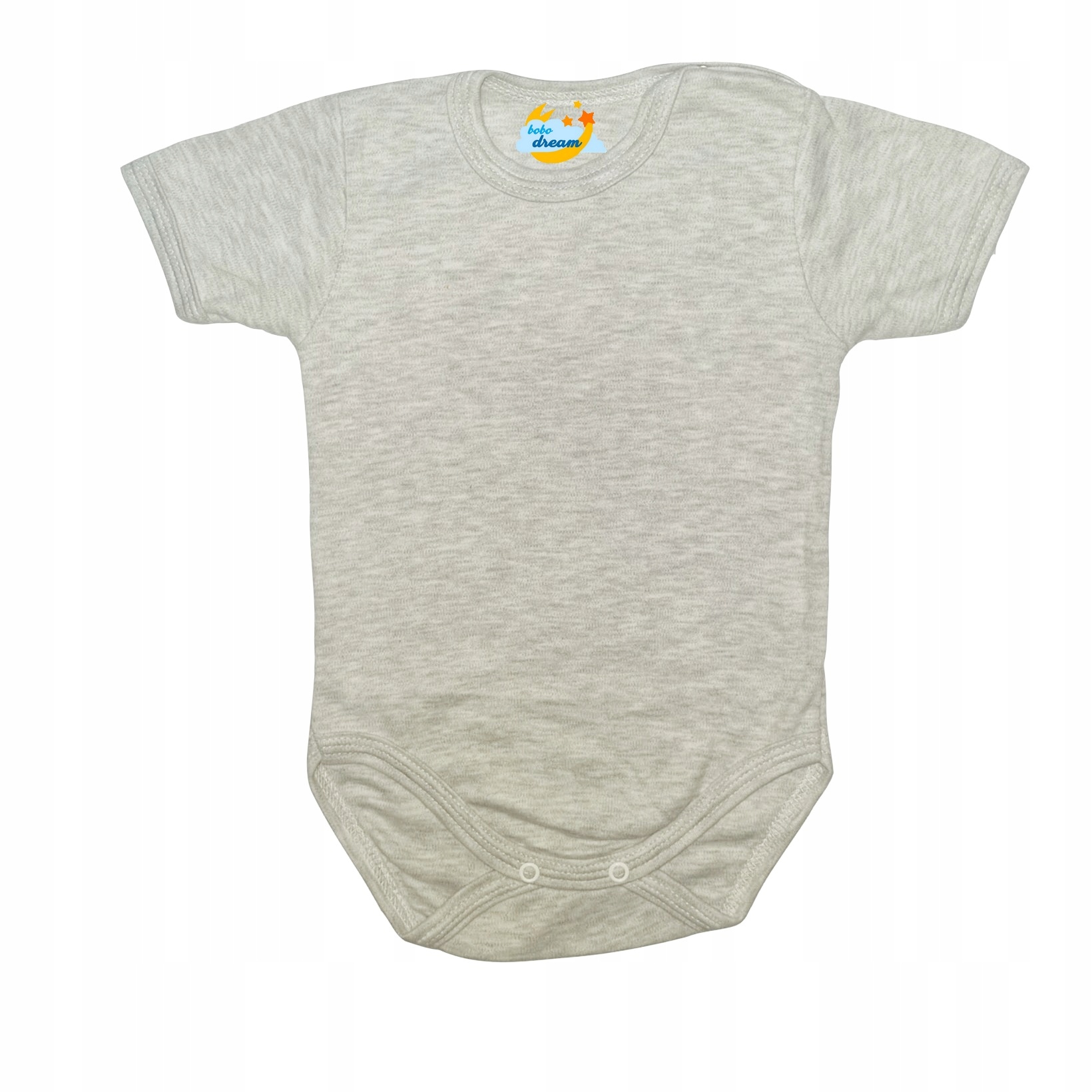 

Body krótki rękaw Basic szare 80