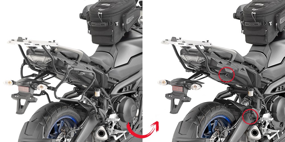 MB стойка для сундуков Monokey Yamaha MT - 09 Tracer