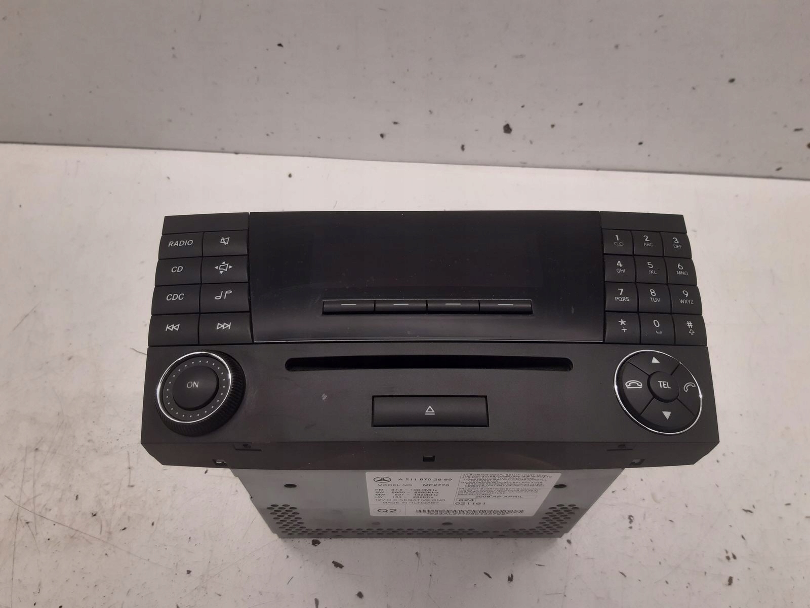 Radio CD Mercedes W211