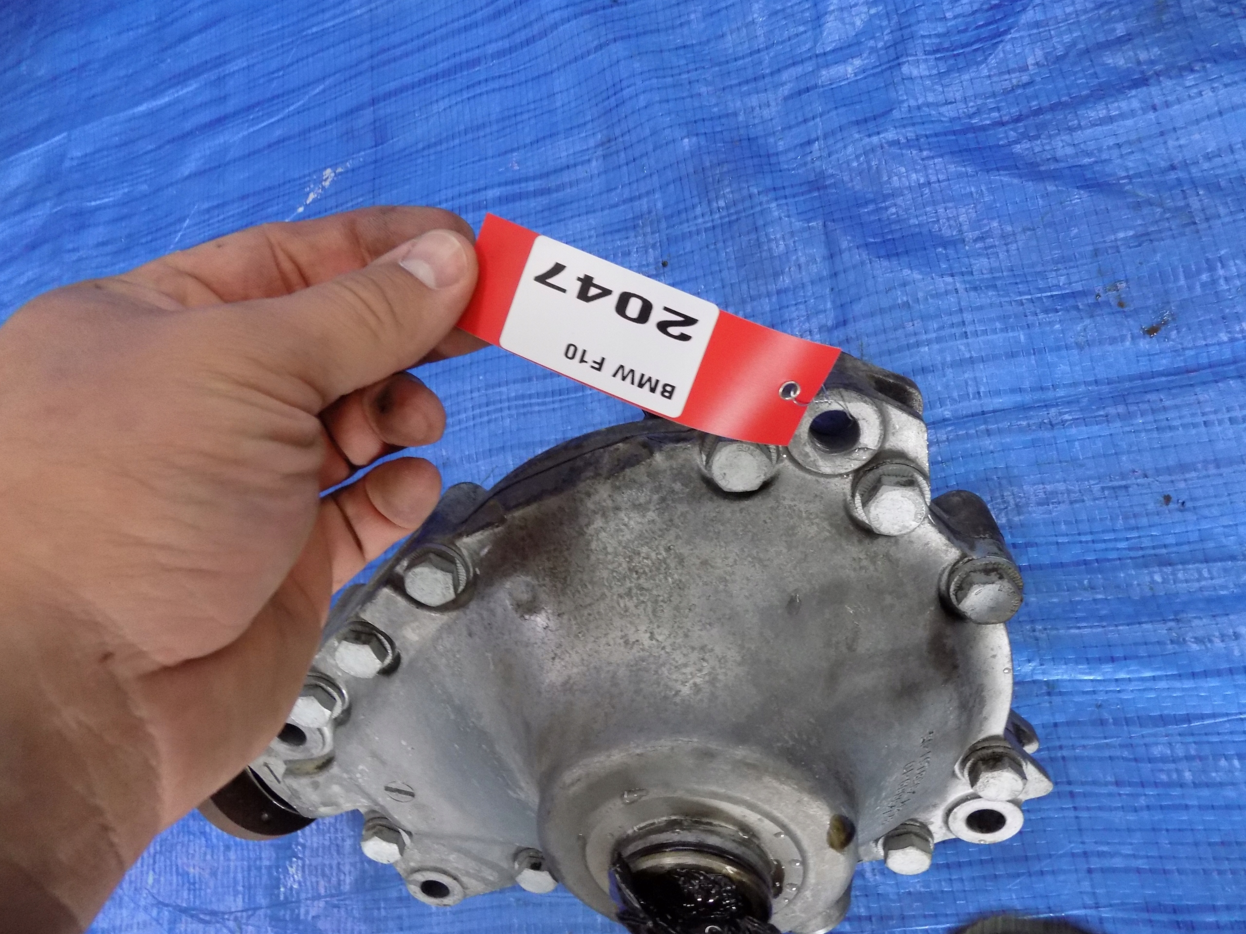 differential front front diff 3,08 BMW 5 F10 2012R 3,0B
