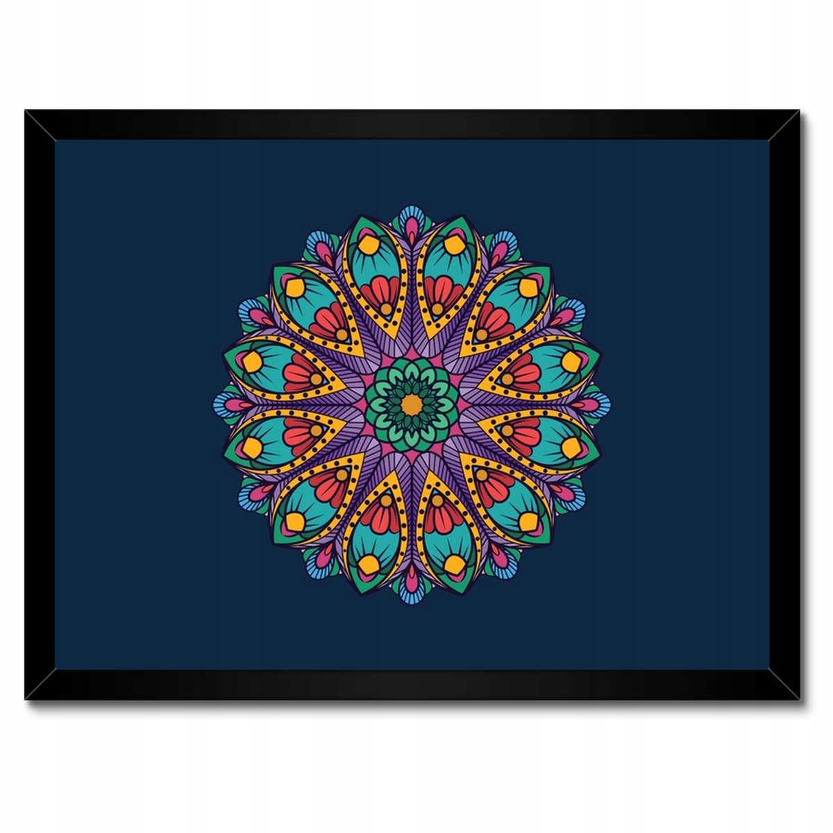 Plakáty v rámu 40x30 Mandala z Maroka Morocco