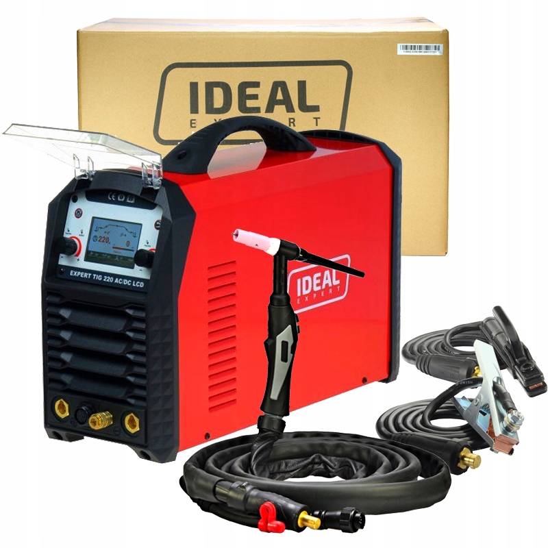 Зварювальний апарат EXPERT TIG 220 LCD AC / DC Pulse IDEAL