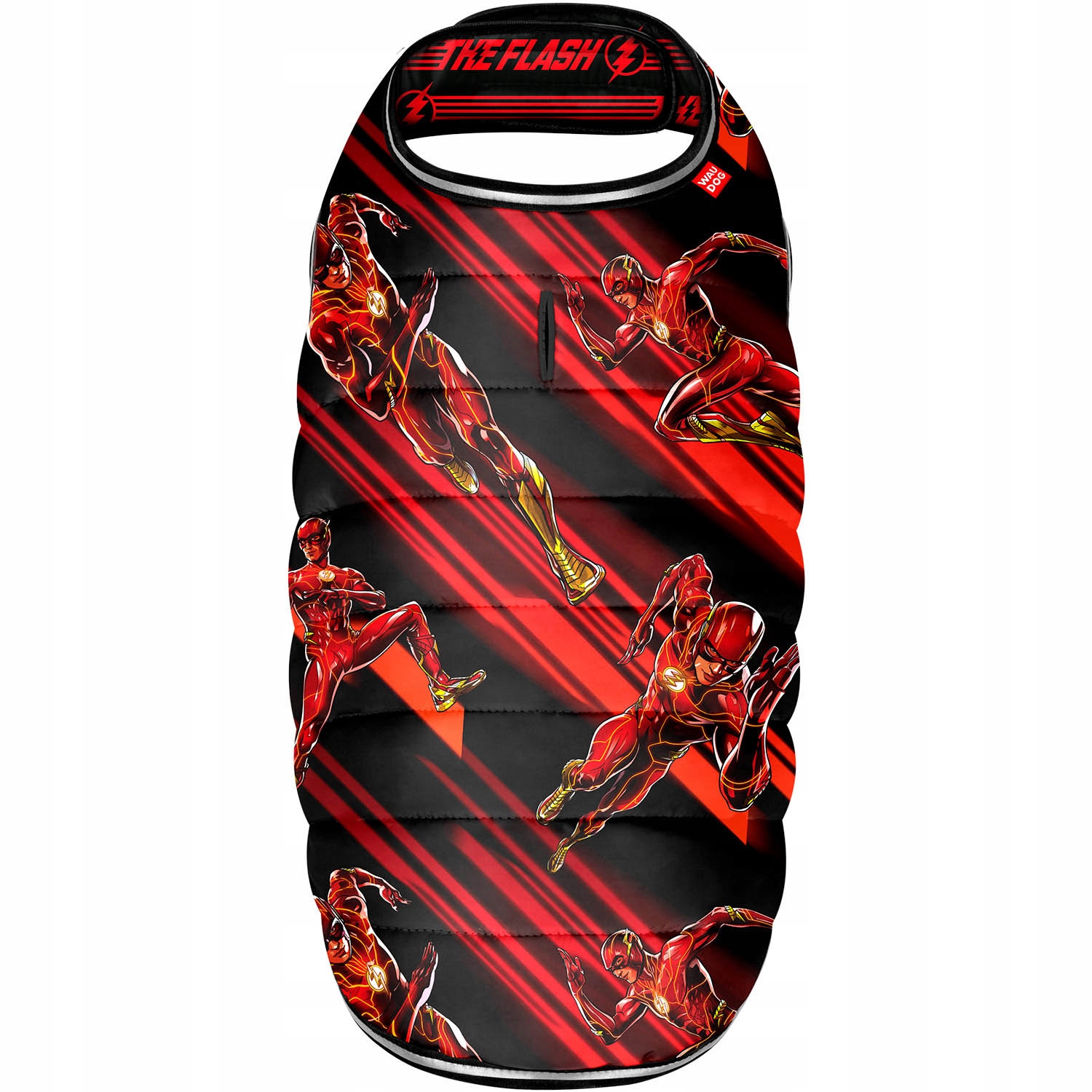 Pláštěnka pro psa Waudog Clothes, vzor "Rychlost Blesku", velikost Xs