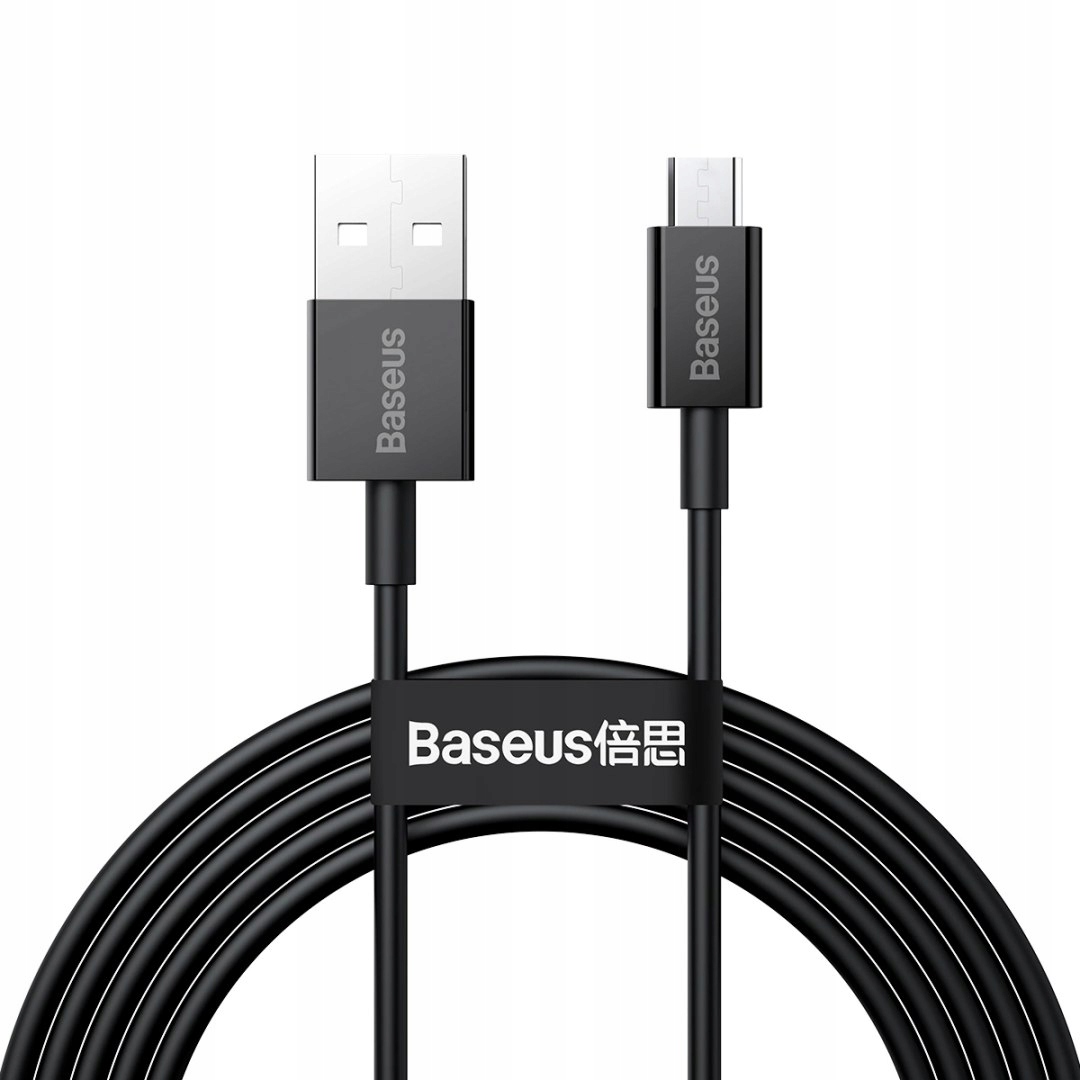 Kabel Baseus Superior Usb-a micro Usb 2A 2m czarny