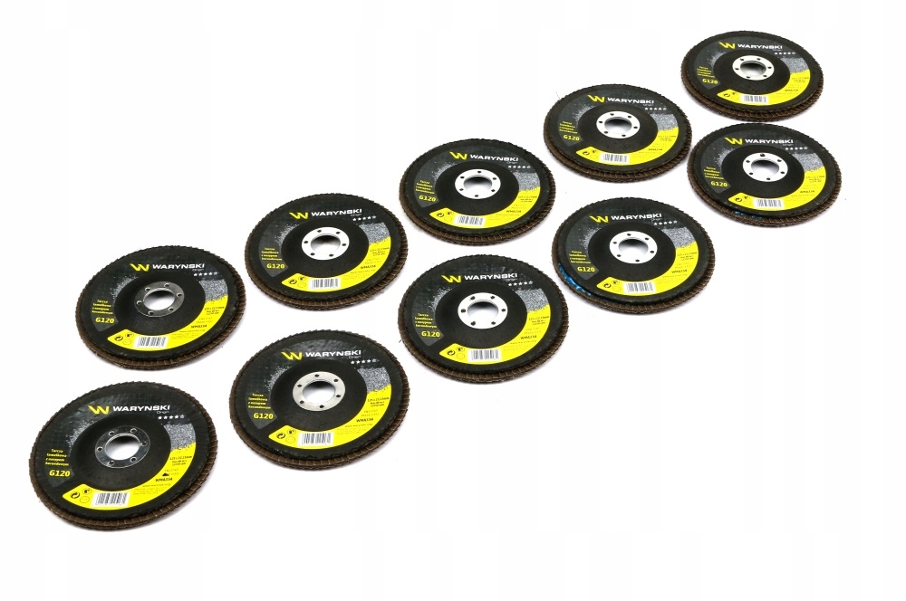 Tarcza lamelkowa z elektrokorundem 125mm Waryński Marka Waryński