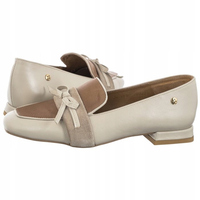Dámské mokasíny Maciejka Béžové 05930-22