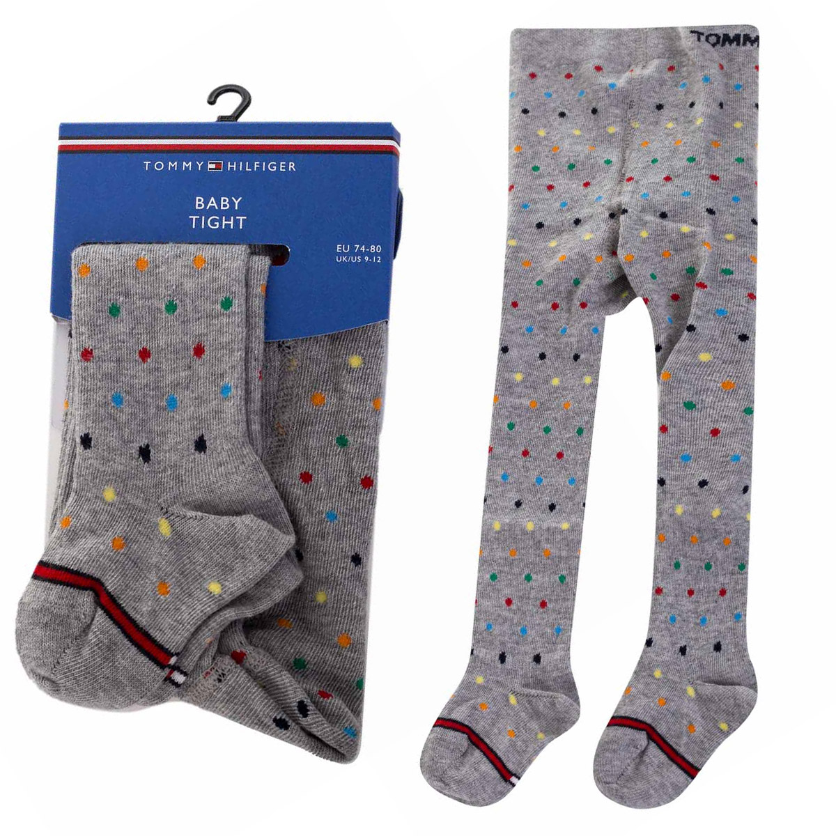 

Tommy Hilfiger Rajstopki Dziecięce 1P Grey r.86-92