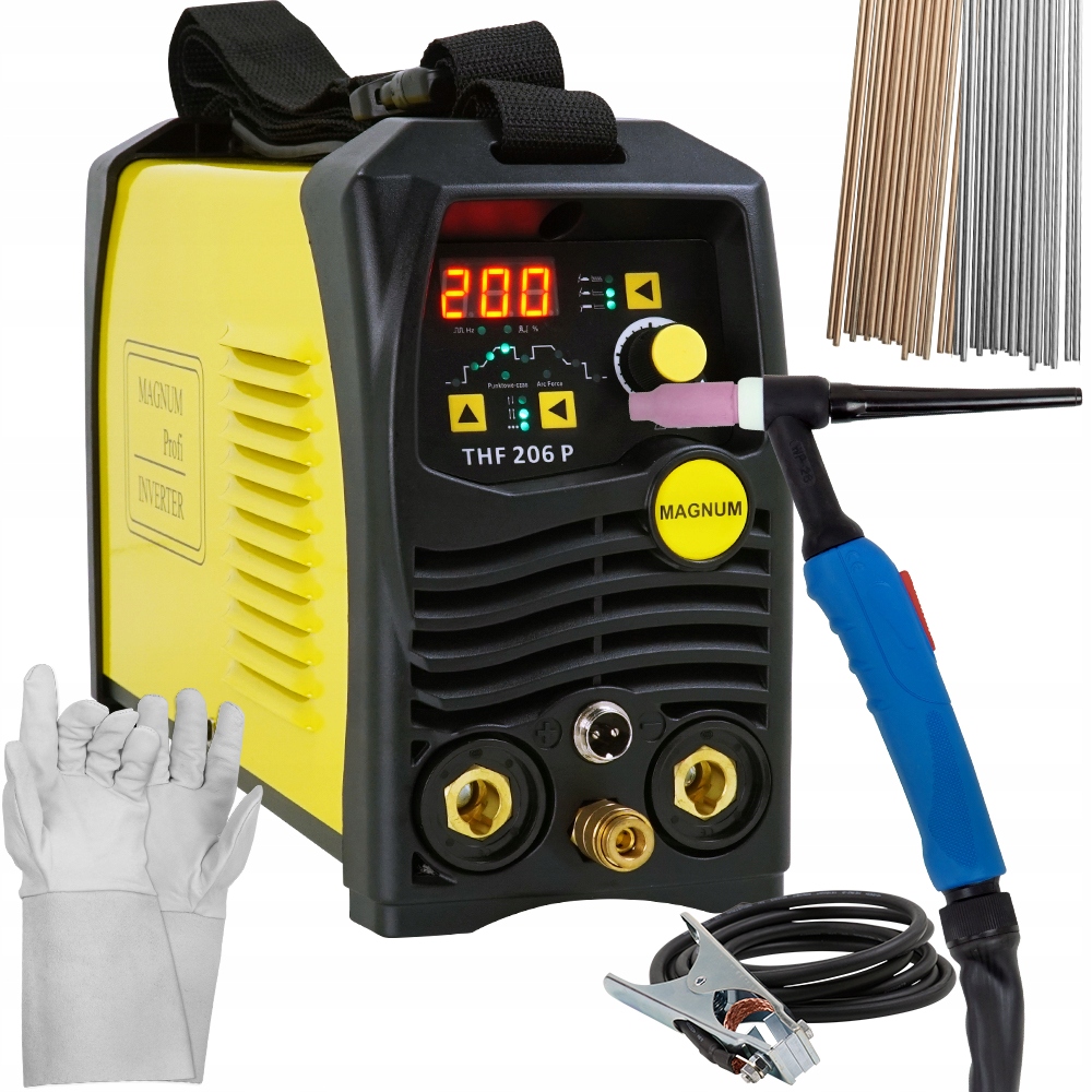 Spawarka TIG Magnum THF 206P DC 200 A Puls MMA