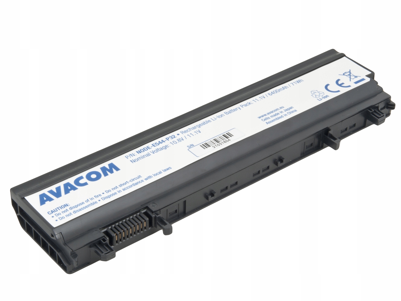 Batéria Avacom pre Dell Latitude E5440, E5540 Li-Ion 11, 1 V 6400mAh 71Wh…