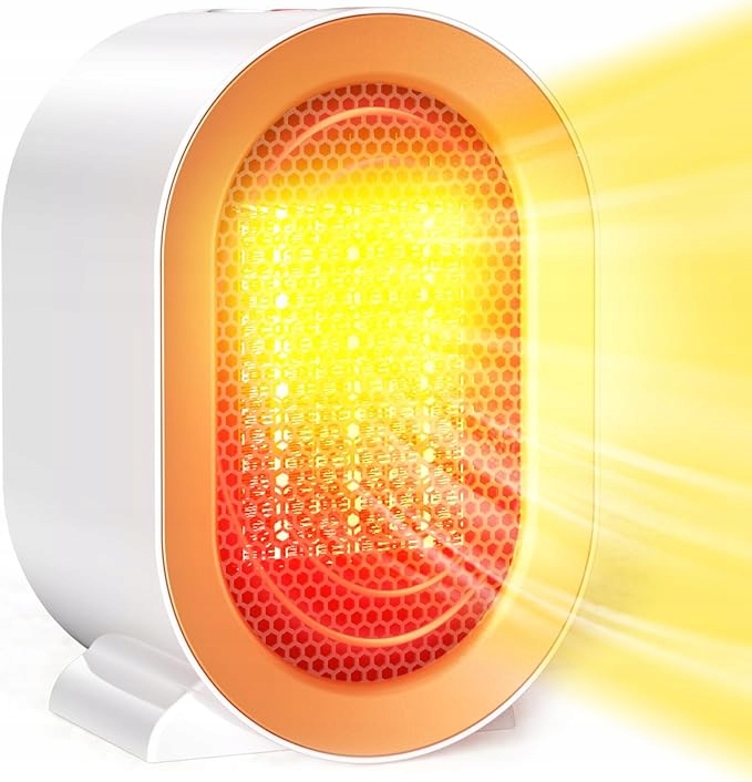 Elektrický keramický ohřívač 1200 W, tichý a energeticky úsporný